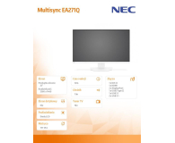 NEC 27'' Multisync EA271Q 60004650 Biały - 471925 - zdjęcie 3